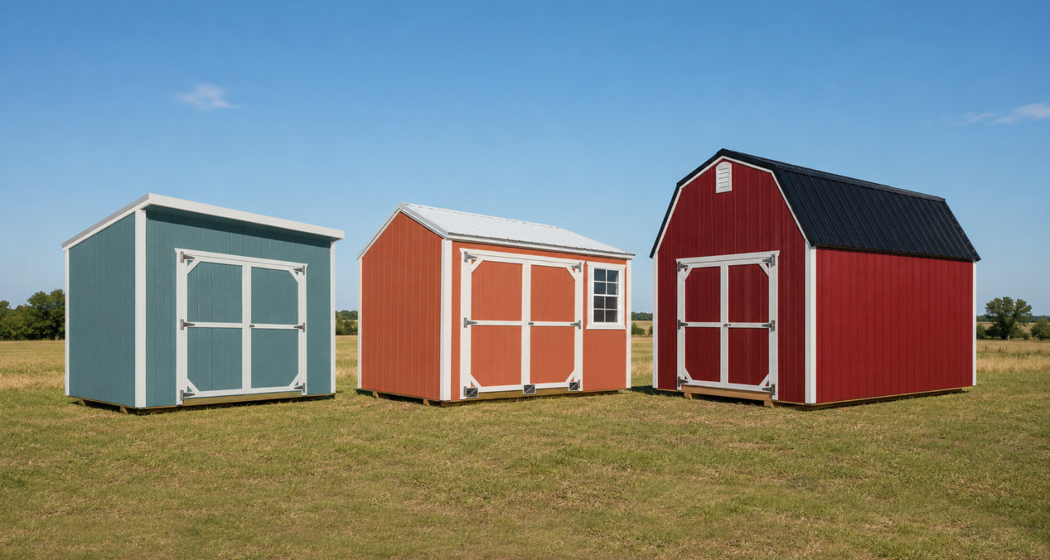 Custom Portable Sheds Texas